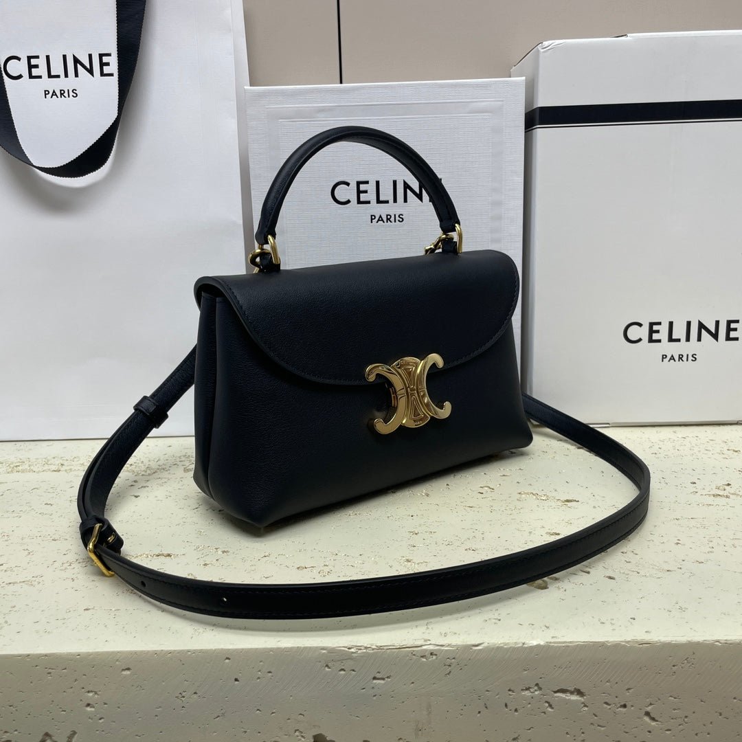 NINO TEEN 20 BAG IN BLACK SOLF CALFSKIN - Image 2