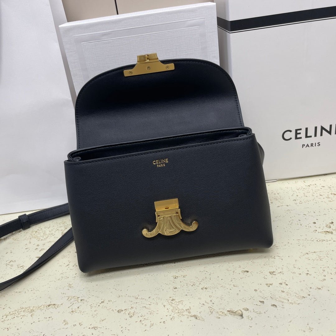 NINO TEEN 20 BAG IN BLACK SOLF CALFSKIN - Image 3