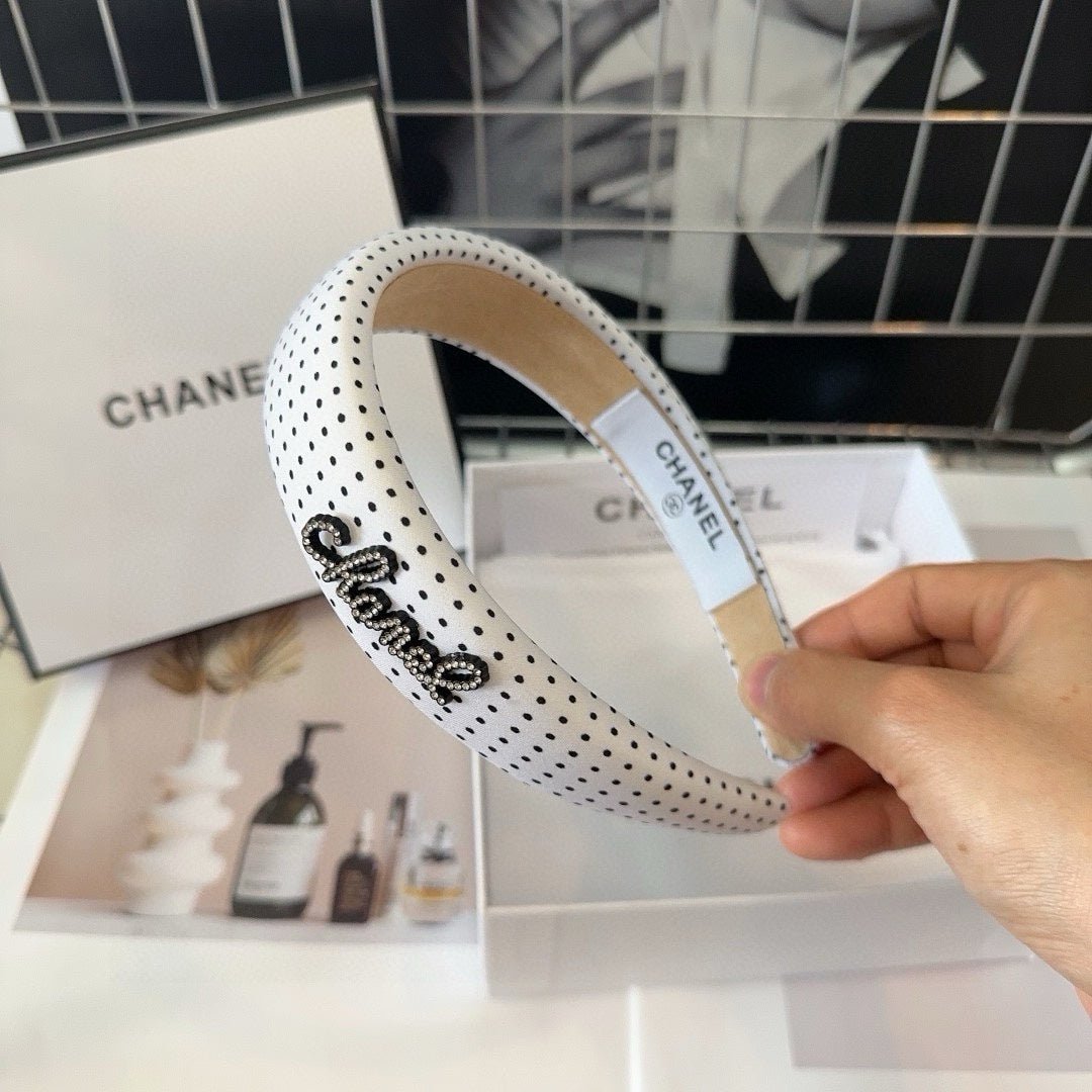 WHITE FABRIC HAIRBAND 423657 - Image 3