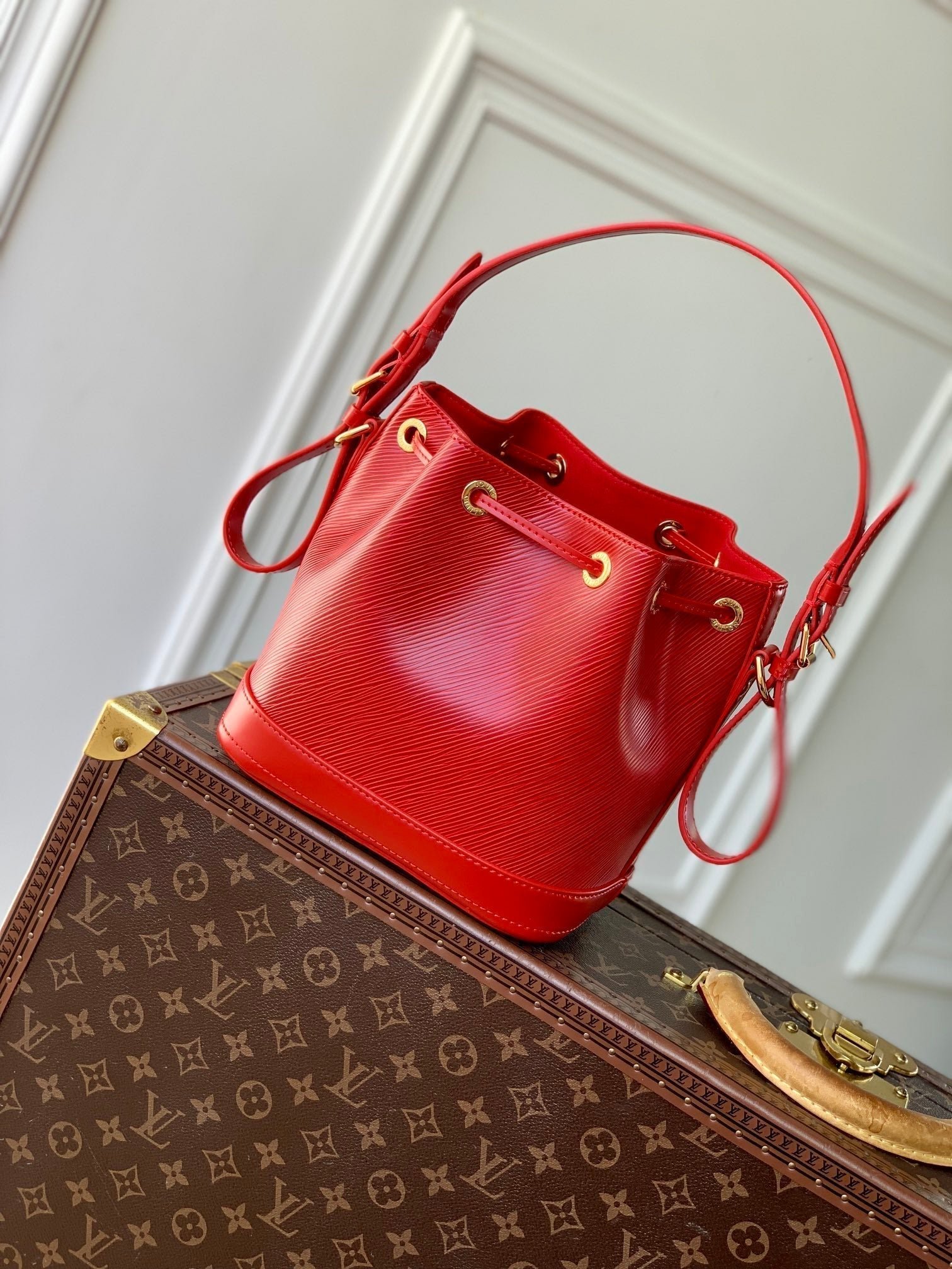NOÉ BB 20 IN RED EPI LEATHER - Image 9