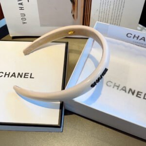 WHITE CREAM RESIN HAIRBAND 358244