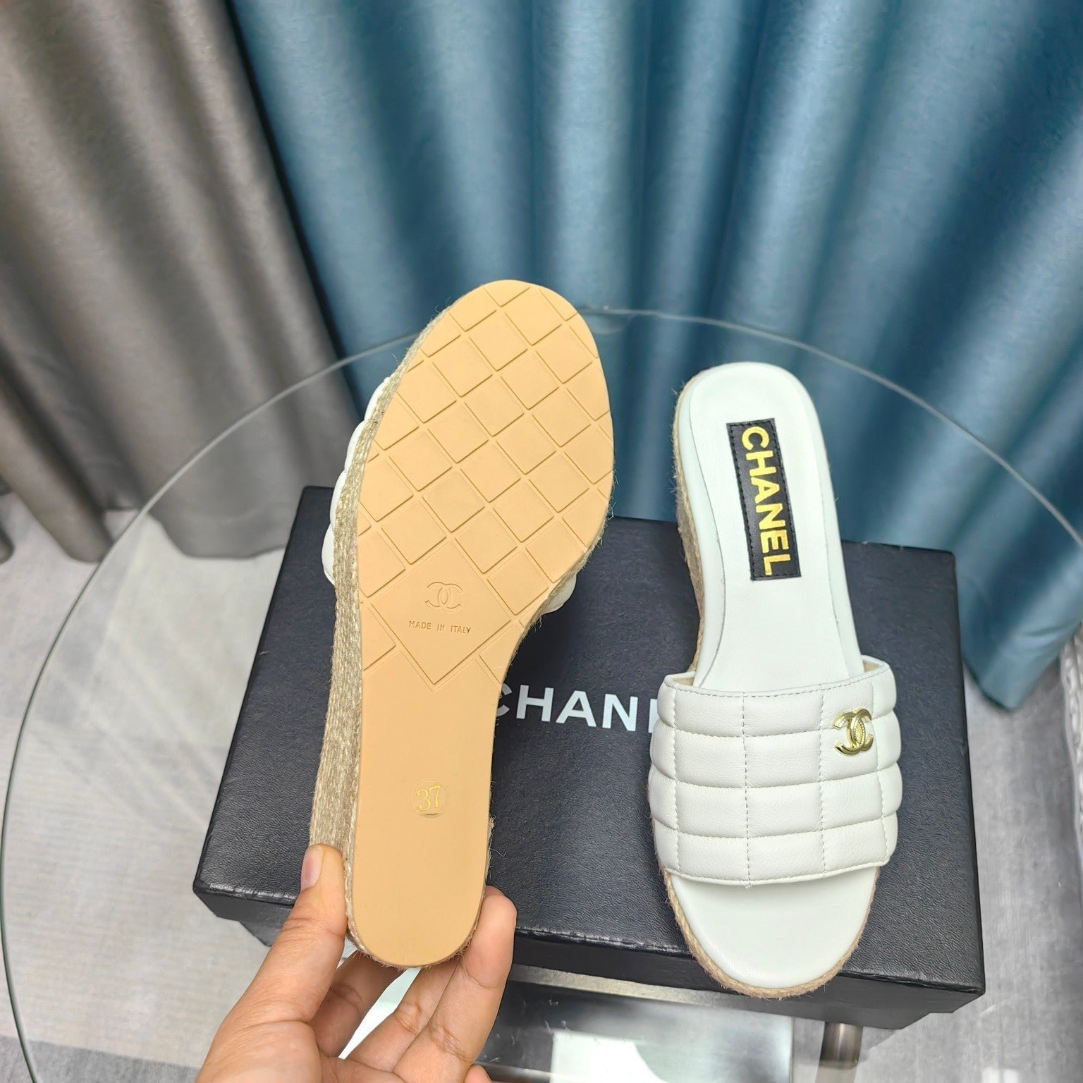 WEDGE WHITE SHEEPSKIN - Image 6