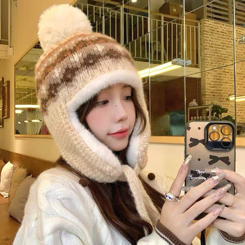 PLUSH WINTER HAT COLORFUL 431201 - Image 6