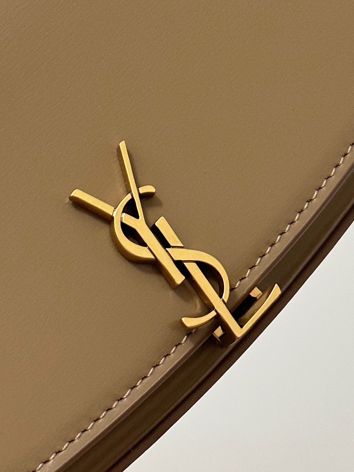 VOLTAIRE 17 CARAMEL BROWN CALFSKIN BAG - Image 5