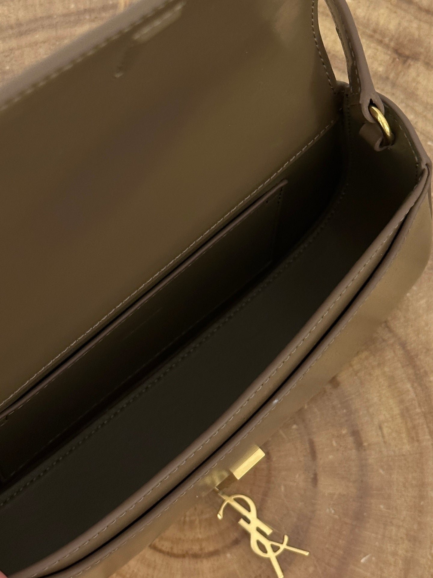VOLTAIRE 17 CARAMEL BROWN CALFSKIN BAG - Image 8