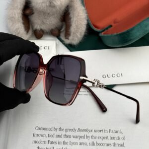 OVERSIZED SQUARE FRAME SUNGLASSES G2750 IN ACETATE AND METAL
