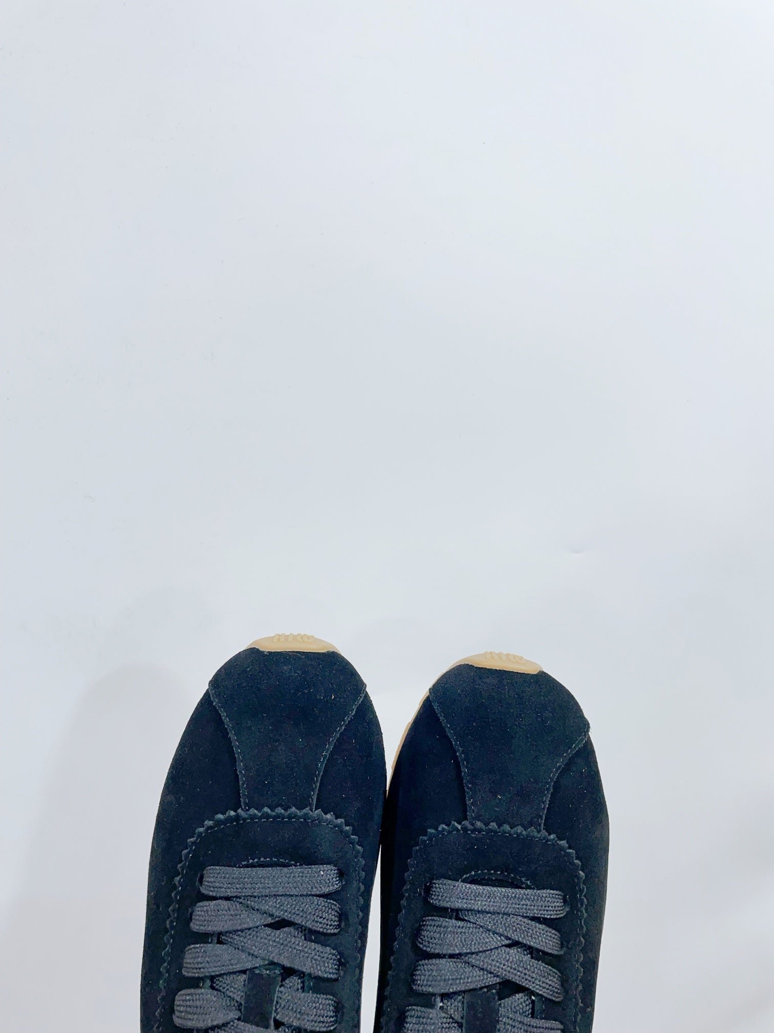 PLUME SUEDE SNEAKERS BLACK - Image 3