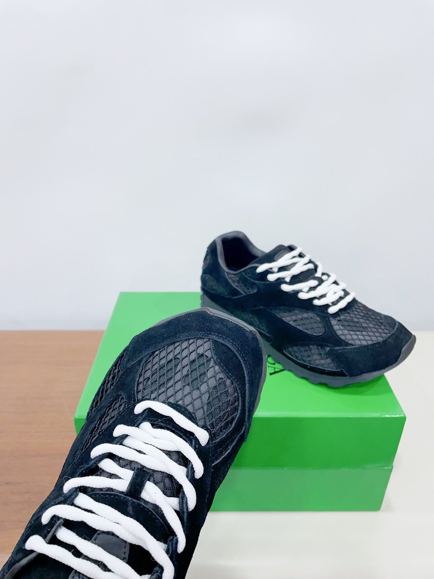 ORBIT SNEAKER IN BLACK SUEDE AND TECHNICAL MESH - Image 7
