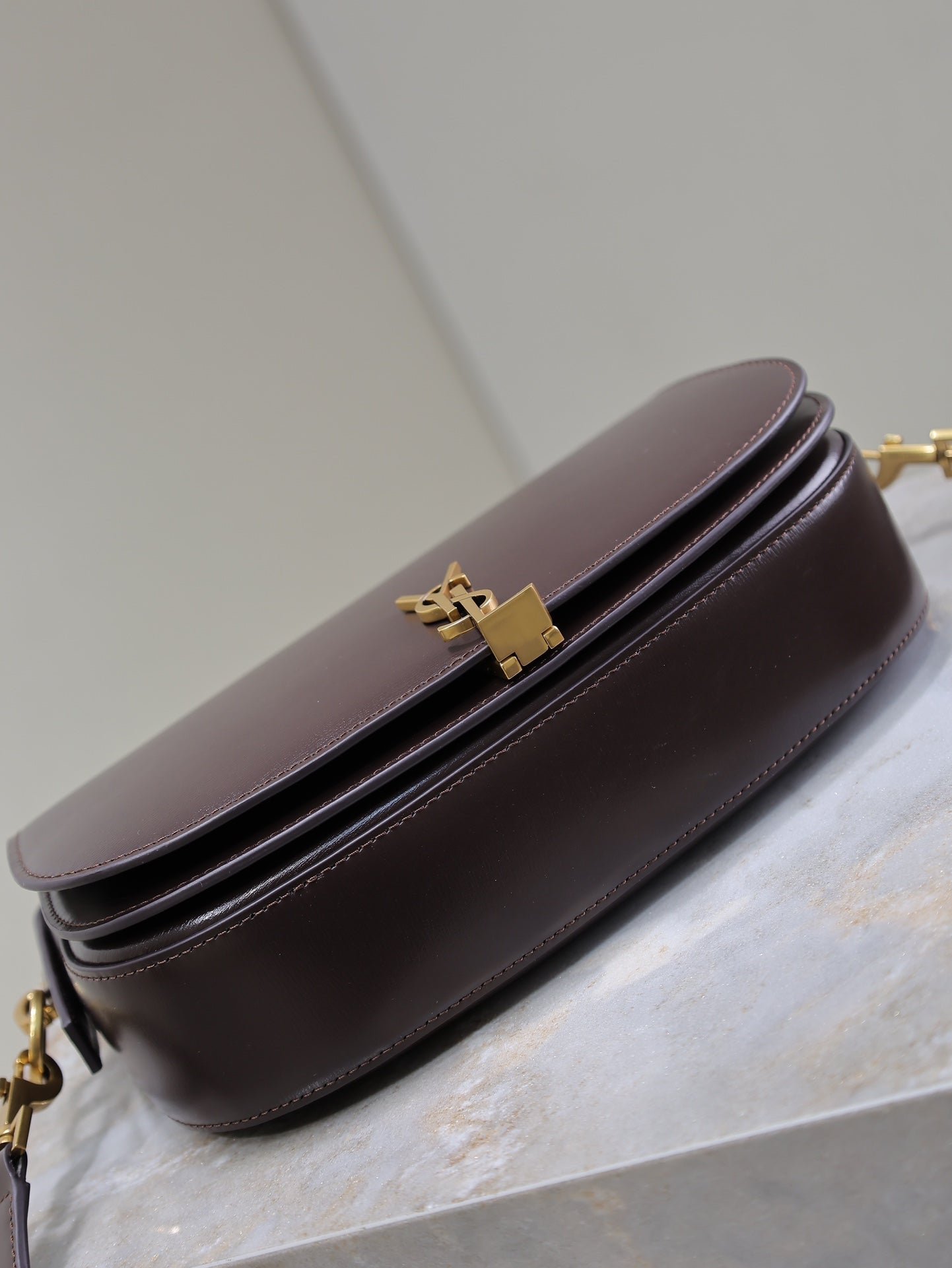 VOLTAIRE 24 IN BRUNETTE BROWN CALFSKIN - Image 5