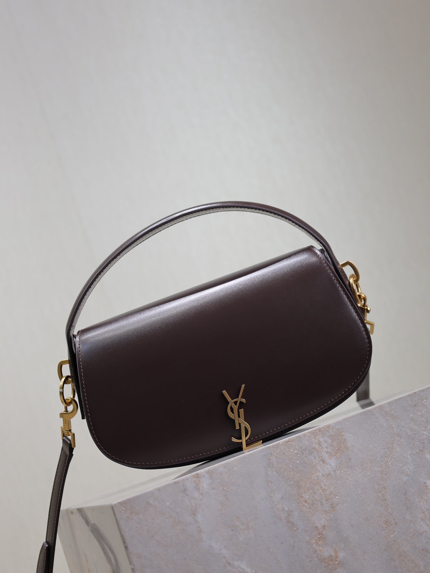 VOLTAIRE 24 IN BRUNETTE BROWN CALFSKIN - Image 6
