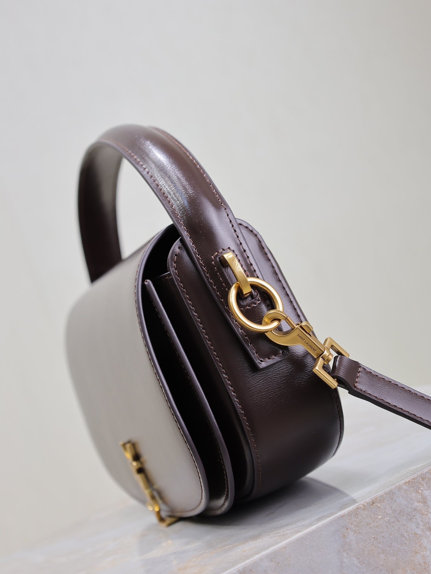 VOLTAIRE 24 IN BRUNETTE BROWN CALFSKIN - Image 7