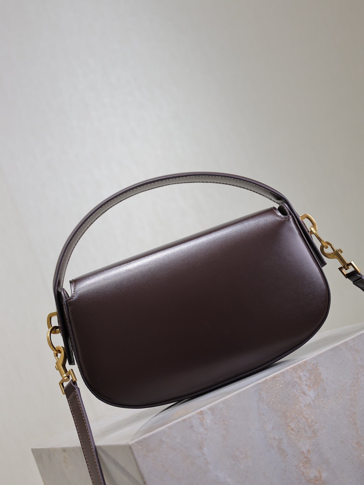 VOLTAIRE 24 IN BRUNETTE BROWN CALFSKIN - Image 8