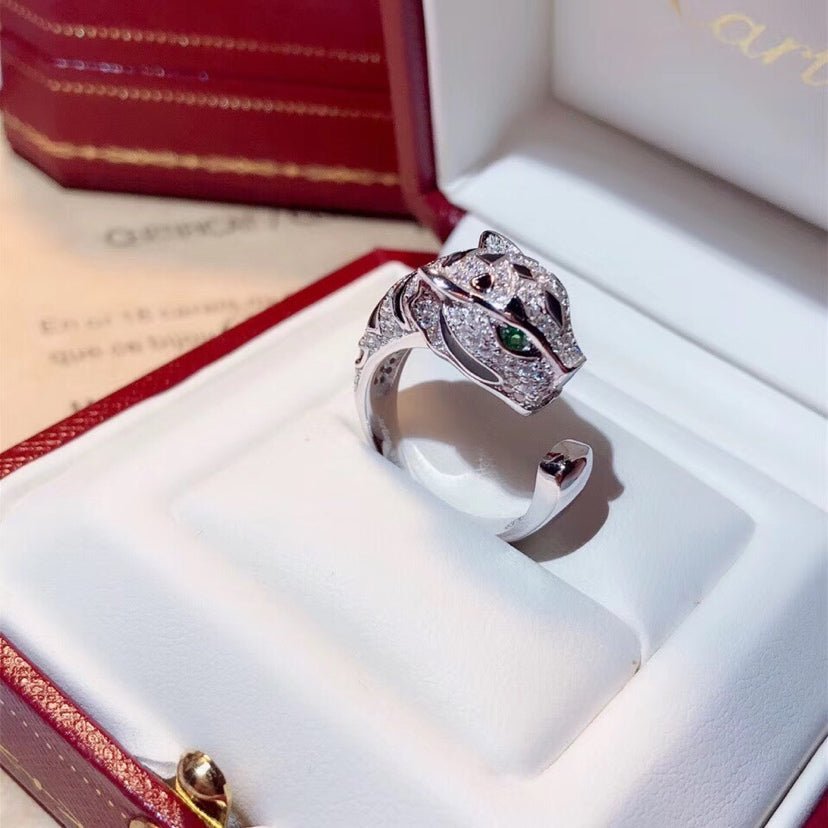 PANTHERE 10.7MM DIAMONDS RING - Image 3