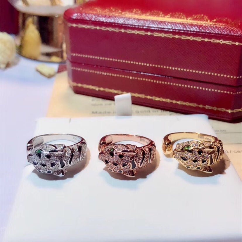PANTHERE 10.7MM DIAMONDS RING - Image 2