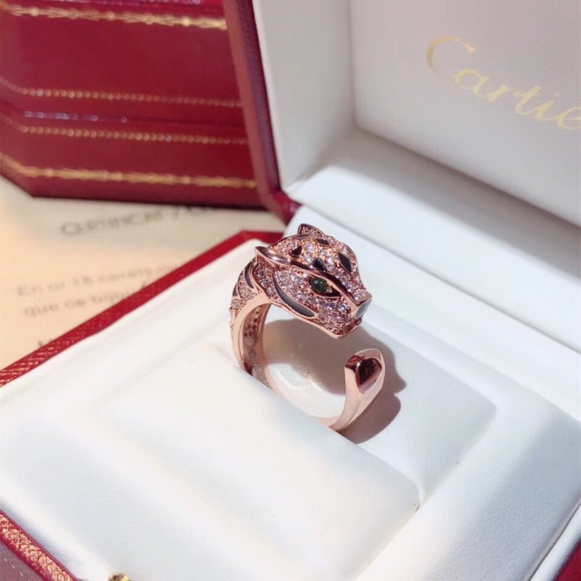 PANTHERE 10.7MM DIAMONDS RING - Image 5