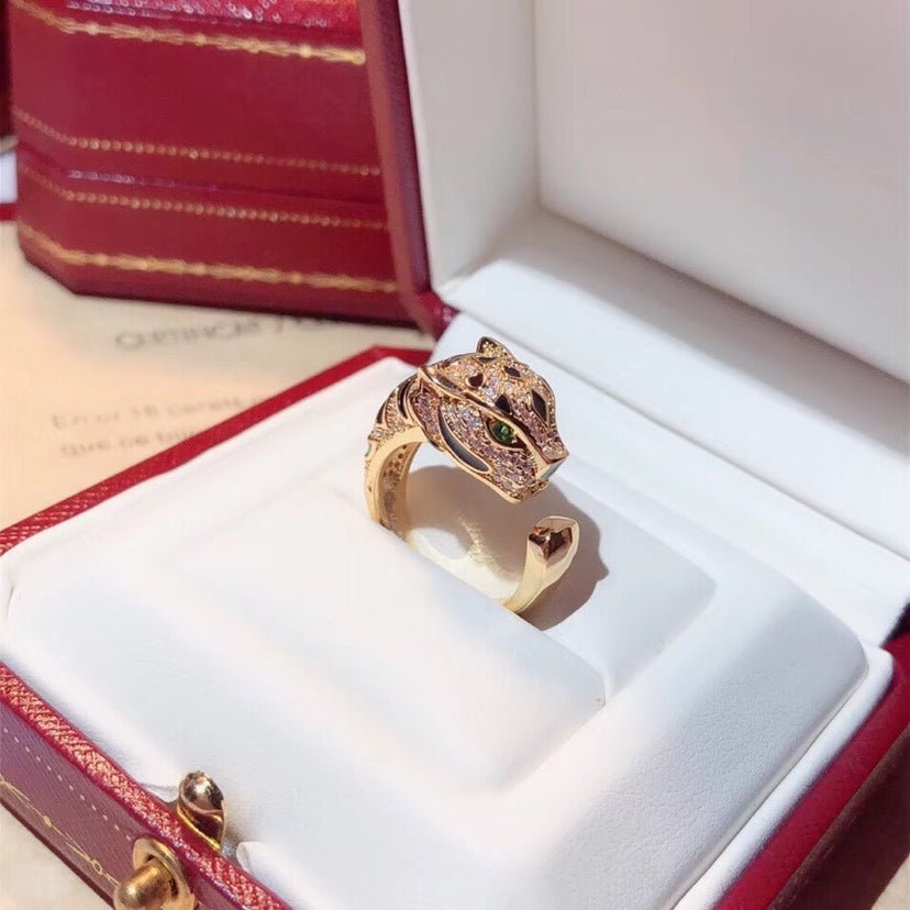 PANTHERE 10.7MM DIAMONDS RING - Image 6