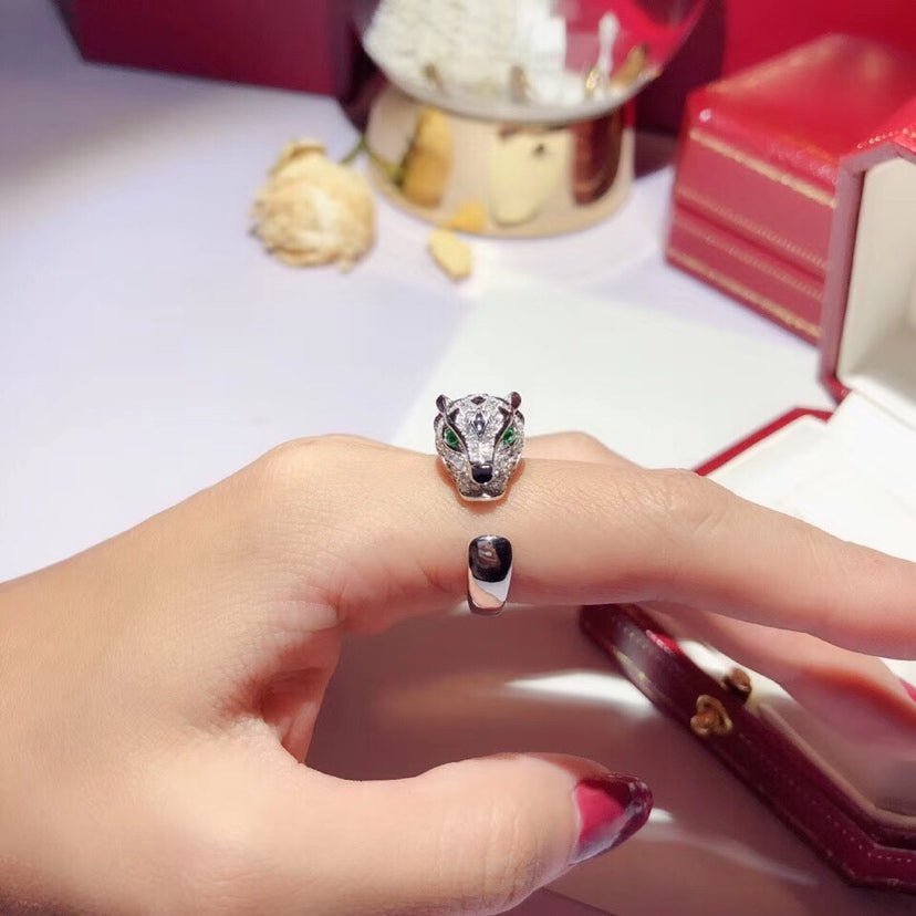 PANTHERE 10.7MM DIAMONDS RING - Image 7