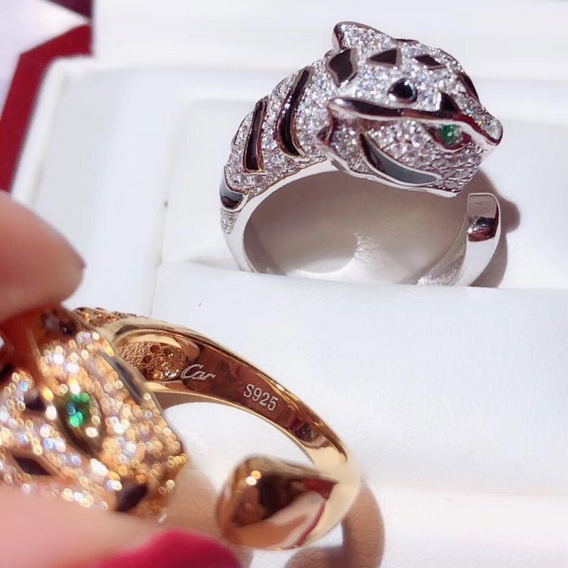 PANTHERE 10.7MM DIAMONDS RING - Image 8