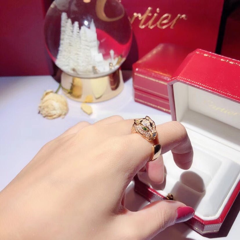PANTHERE 10.7MM DIAMONDS RING - Image 9