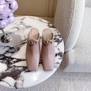Vlogo Spool Square Toe Rose Cannelle