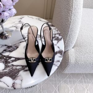 Vlogo Slingback Pump 90MM Black